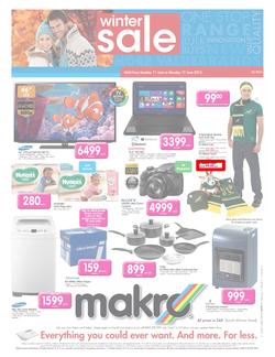 Makro : Winter sale (11 Jun - 17 Jun 2013), page 1