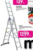 Gravity 5-In-1 Step/Extension Ladder-FSES10 Each