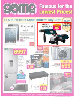 Game : Famous for the lowest prices (12 Jun - 18 Jun 2013), page 1