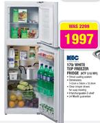 KIC White Top Freezer Fridge-170Ltr(KTF 518 WH)