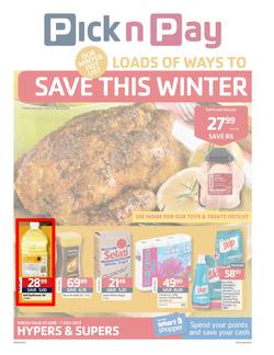 Pick n Pay Western Cape : Save this winter (25 Jun - 7 Jul 2013), page 1