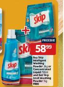 Skip Intelligent Washing Powder-2kg or Concenterated Liquid-750ml