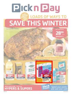 Pick n Pay Eastern Cape : Save this winter (25 Jun - 7 Jul 2013), page 1