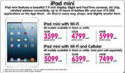 iPad Mini With Wi-Fi-16GB Each