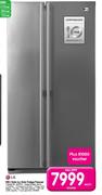 LG 581ltr Side-By-Side Fridge/Freezer Each