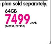 iPad Mini With Wi-Fi And Cellular-64GB Each