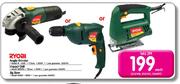 Ryobi Angle Grinder Or Impact Drill Or Jig Saw Each