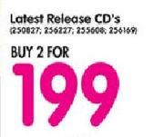 Latest Release CD's-2's