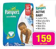 Pampers Active Baby Mini 94's-Per Pack