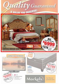 Morkels : Quality Guaranteed & Value You Deserve (22 Jul - 18 Aug 2013), page 1