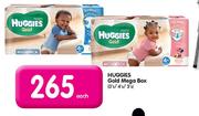 Huggies Gold Mega Box-3's/4's/5's Each