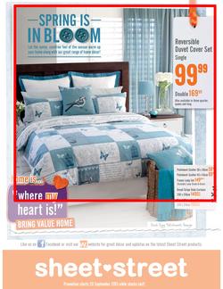 Sheet Street : Spring is in Bloom (20 Sep - While Stocks Last), page 1