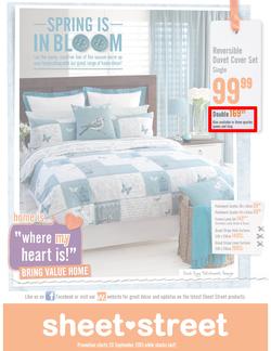 Sheet Street : Spring is in Bloom (20 Sep - While Stocks Last), page 1