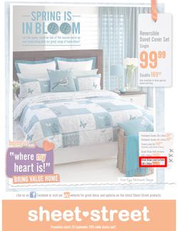 Sheet Street : Spring is in Bloom (20 Sep - While Stocks Last), page 1