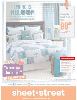 Sheet Street : Spring is in Bloom (20 Sep - While Stocks Last), page 1