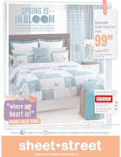 Sheet Street : Spring is in Bloom (20 Sep - While Stocks Last), page 1