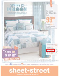 Sheet Street : Spring is in Bloom (20 Sep - While Stocks Last), page 1