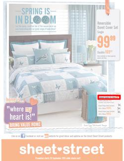 Sheet Street : Spring is in Bloom (20 Sep - While Stocks Last), page 1