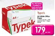 Typek A4 White Office Paper-Per Box