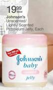 Johnson's Unscented/Lightly Scented Petroleum Jelly-500ml Each