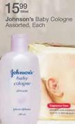 Johnson's Baby Cologne Assorted-100ml Each