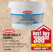 Plascon Polvin Walls & Ceilings-10L