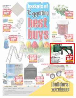 Builders Warehouse CT & PE : Eggciting Best Buys (27 Mar - 9 Apr), page 1