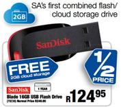 Sandisk Blade 16GB USB Flash Drive