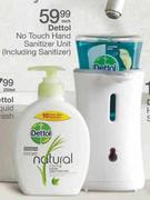 Dettol No Touch Hand Sanitizer Unit ( Including Sanitizer)
