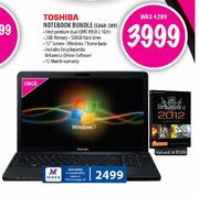 Toshiba Notebook Bundle (C660-289)