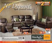 Turin 3 Piece 3 Action Luxurious Leather uppers Lounge Suite