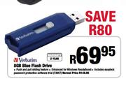 Verbatim 8GB Blue Flash Drive