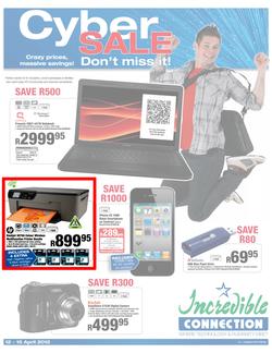 Incredible Connection Cyber Sale (12 Apr - 15 Apr), page 1