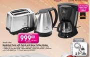 Russell Hobbs Breakfast Pack with Grind and Brew Coffee Maker