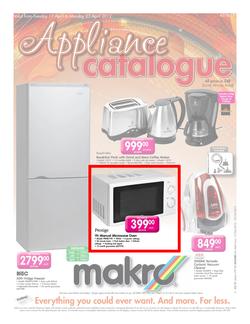 Makro : Appliance (17 Apr - 23 Apr), page 1