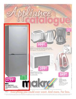 Makro : Appliance (17 Apr - 23 Apr), page 1