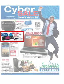 Incredible Connection : Cyber Sale (26 Apr - 29 Apr), page 1