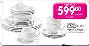Noritake 20 Piece Arctic White Dinner Set