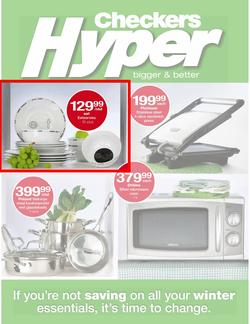 Checkers Hyper Western Cape : Winter Essentials (21 May - 3 Jun), page 1