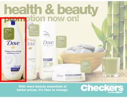 Checkers Western Cape : Health & Beauty (21 May - 3 Jun), page 1