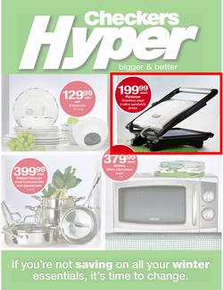Checkers Hyper Gauteng : Winter Essentials (21 May - 3 Jun), page 1