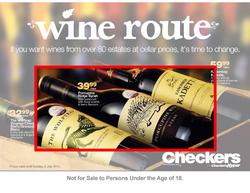 Checkers Gauteng : Wine Route (21 May - 8 Jul), page 1