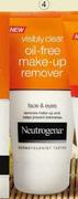 Neutrogena Visibly Clear Oil-Free Make-Up Remover-150ml