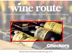 Checkers KZN : Wine Route (21 May - 8 Jul), page 1