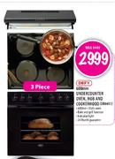 Defy 600mm Undercounter Oven, Hob and Cookerhood (DB0451)