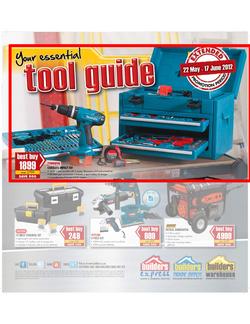 Builders Warehouse : Your Essential Tool Guide (22 May - 17 June), page 1