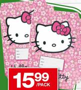 Hello Kitty A4 Book Covers-5-Pack