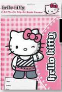 Hello Kitty A4 Plastic Slip-On Book Covers-2-Pack