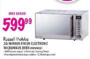 Russell Hobbs Mirror Finish Electronic Microwave Oven-20 Ltr (RHMM20)