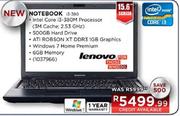 Lenovo notebook-i3-380